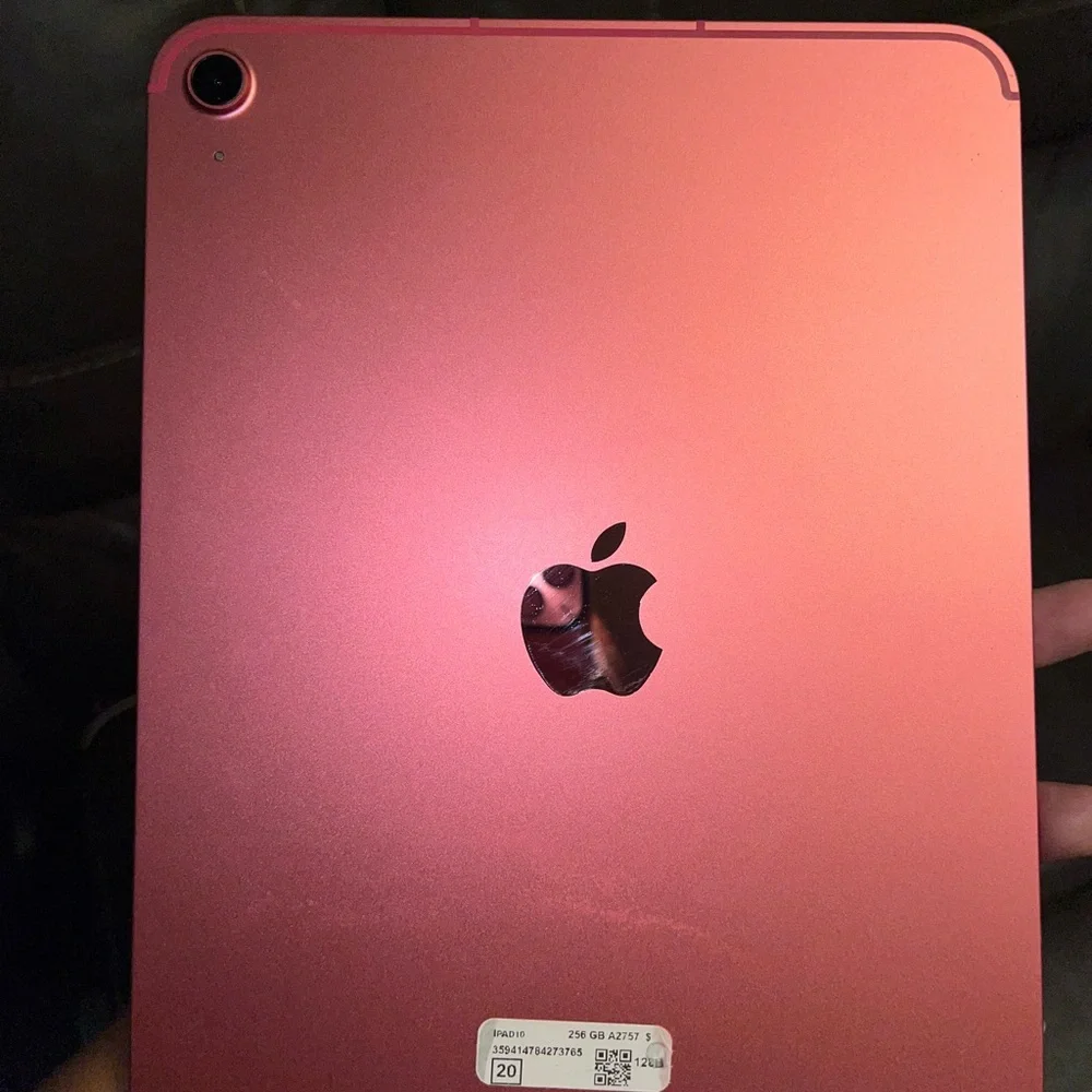 Apple Tablet in Vibrant Pink